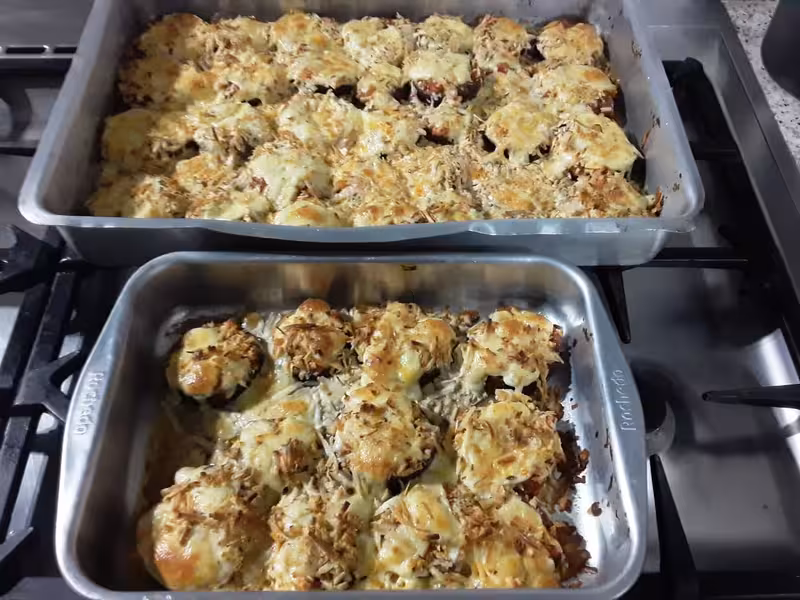 Eggplant parmigiana