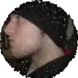 Me wearing a beanie and looking like a thug